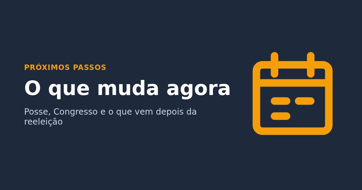 Arte com um calendário e o texto: o que muda agora